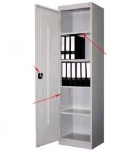 Архивный шкаф ШХА-50(50)(1850х490х500мм)разборный. Двери распашные